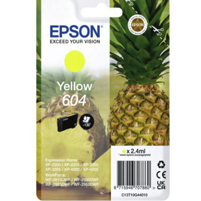 EPSON Cartridge 604 Yellow - Yellow image