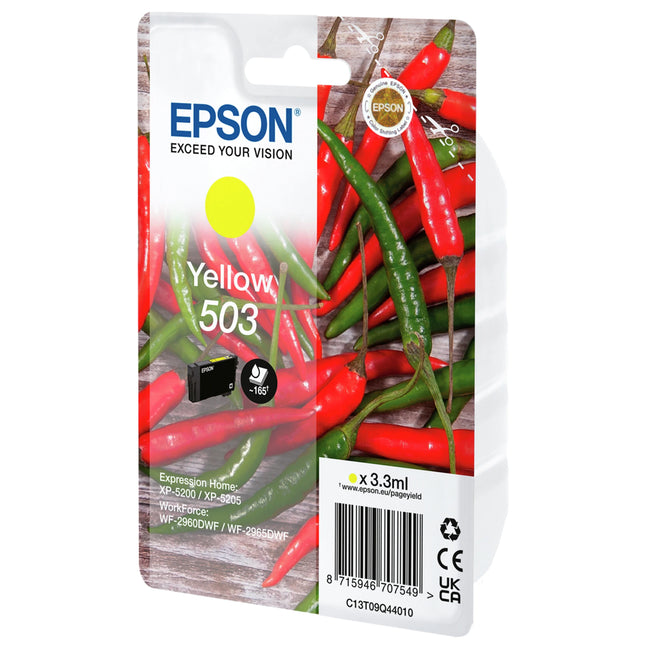 EPSON Cartridge 503 Yellow - Yellow image