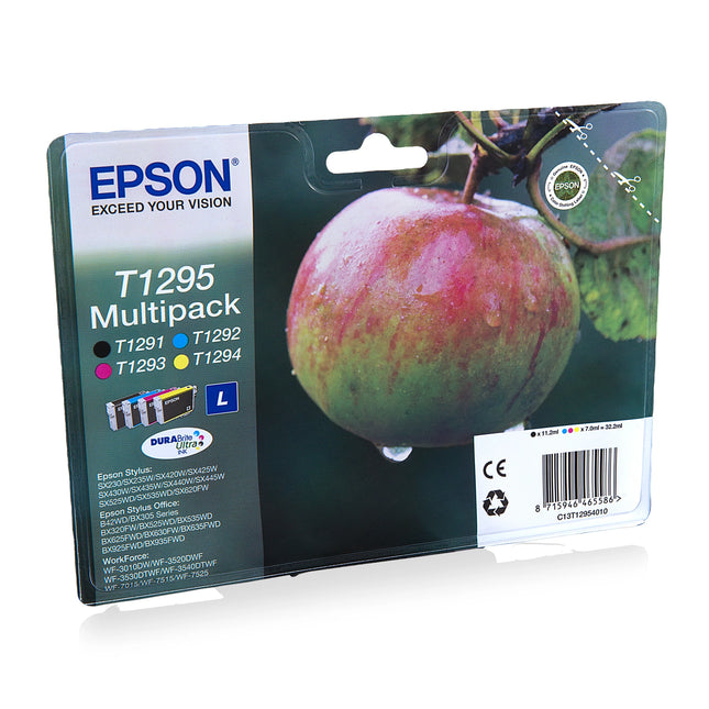EPSON Cartridge T1295 - Multipack - Black + Cyan + Magenta + Yellow image