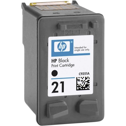 HP Cartridge 21 - Black image