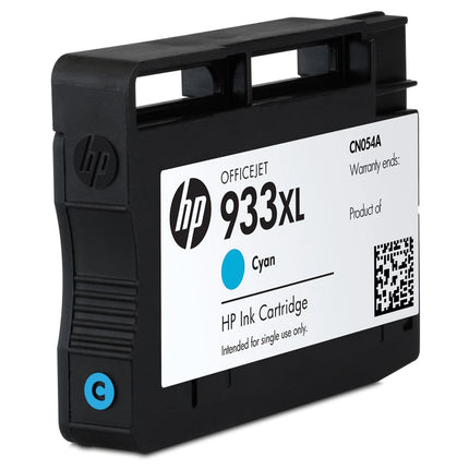 HP XL Cartridge 933XL Cyan - Cyan image
