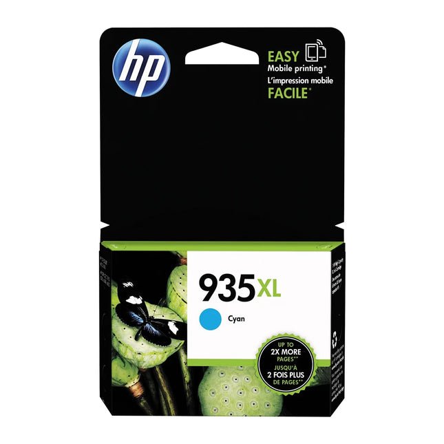 HP XL Cartridge 935XL Cyan - Cyan image