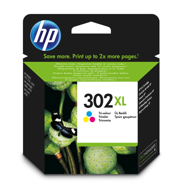HP XL Cartridge 302XL - MultiColor image