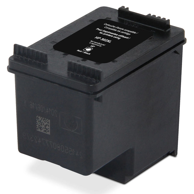 RECYCLECLUB XL Cartridge 302XL - Black - Suitable for HP image