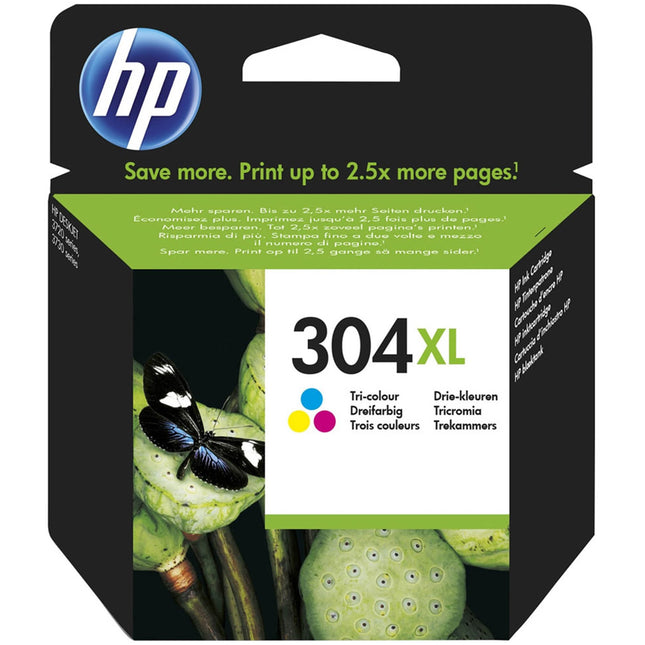HP XL Cartridge 304XL - MultiColor image