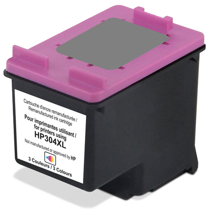 RECYCLECLUB XL Cartridge 304XL - MultiColor - Suitable for HP image