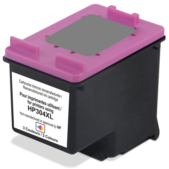 RECYCLECLUB XL Cartridge 304XL - MultiColor - Suitable for HP image