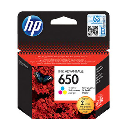 HP - cartridge color - 650 image