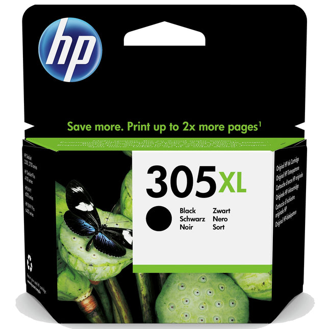 HP XL Cartridge 305XL - Black image