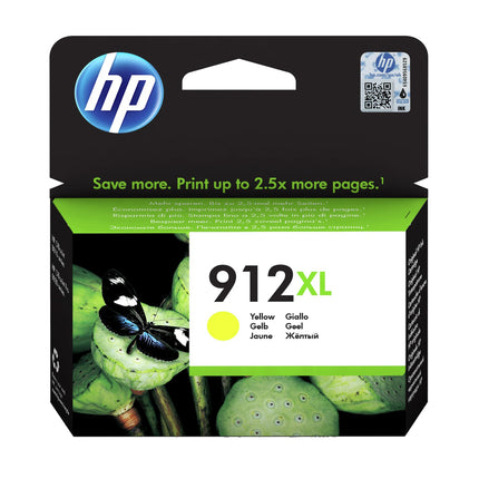 HP Cartridge 912XL Yellow - Yellow image