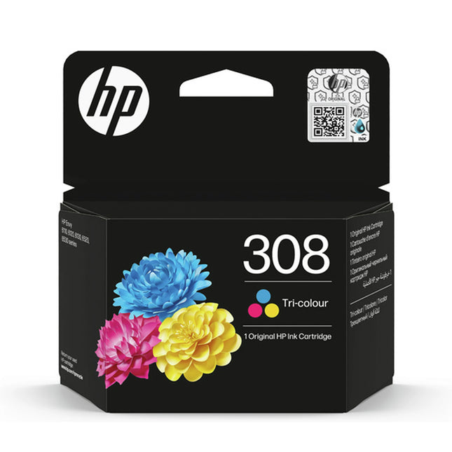 HP Cartridge 308 - Blue + Red + Yellow image