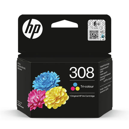 HP Cartridge 308 - Blue + Red + Yellow image