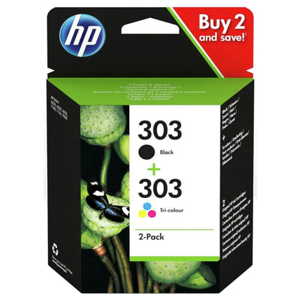 HP Cartridge 303 - Duo Pack - Black + Multicolor image