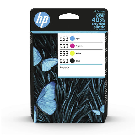 HP Cartridge 953 - Multipack - Black + Cyan + Magenta + Yellow image