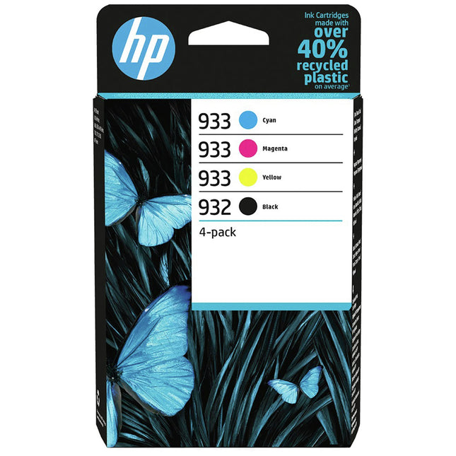 HP Cartridge 932|933 - Multipack - Black + Cyan + Magenta + Yellow image