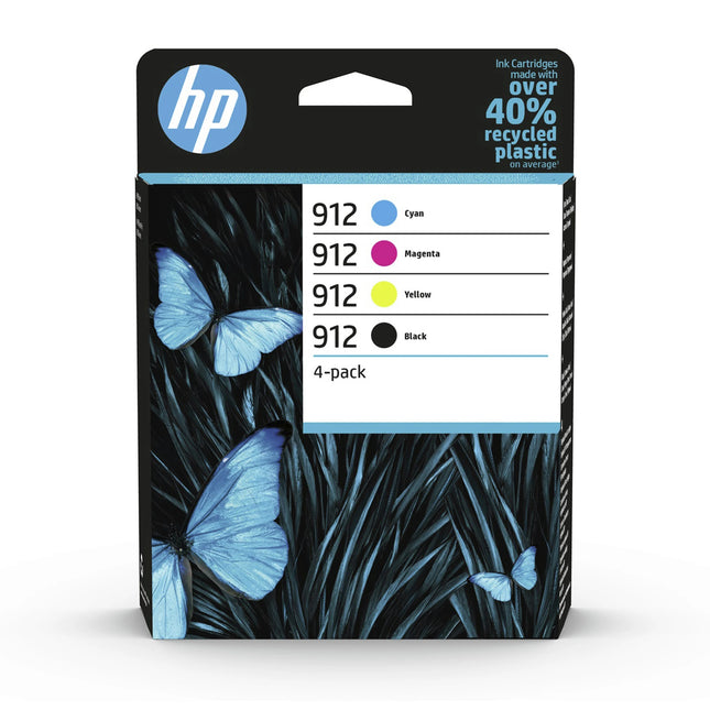 HP Cartridge 912 - Multipack - Black + Cyan + Magenta + Yellow image