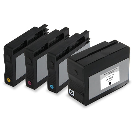 RECYCLECLUB XL Cartridge 932XL | 933XL - Multipack - Black + Cyan + Magenta + Yellow - Suitable for HP image