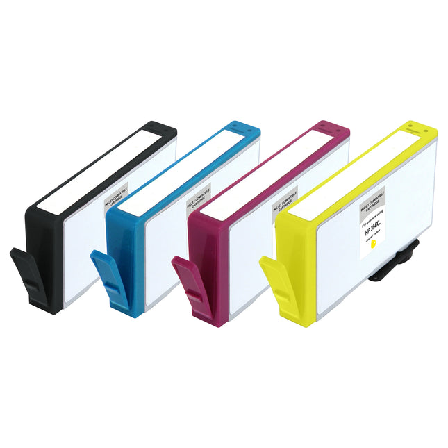 RECYCLECLUB XL Cartridge 364XL - Multipack - Black + Cyan + Magenta + Yellow - Suitable for HP image