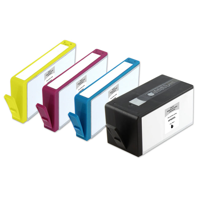 RECYCLECLUB XL Cartridge 920XL - Multipack - Black + Cyan + Magenta + Yellow - Suitable for HP image