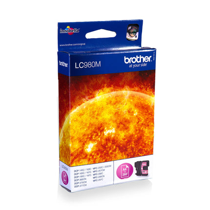 BROTHER Cartridge LC980M - Magenta image