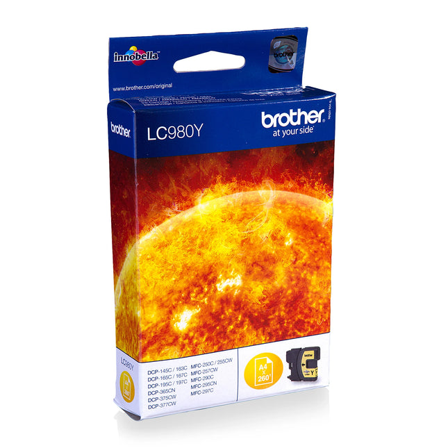 BROTHER Cartridge LC980Y - Yellow image