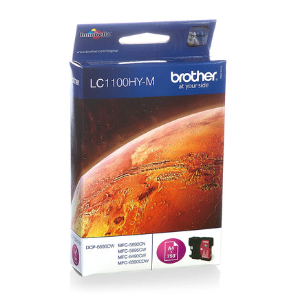 BROTHER Cartridge LC1100M - Magenta image