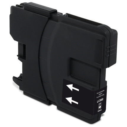 RECYCLECLUB Cartridge LC980BK - Black - Suitable for Brother image