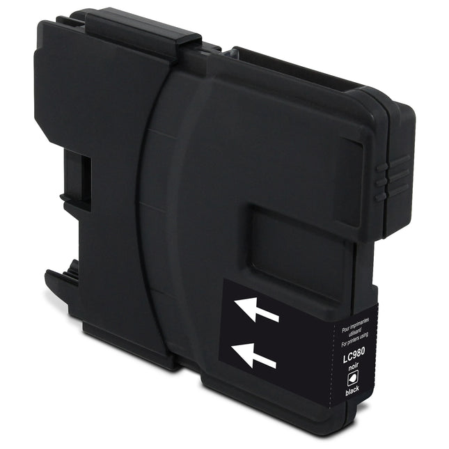 RECYCLECLUB Cartridge LC980BK - Black - Suitable for Brother image