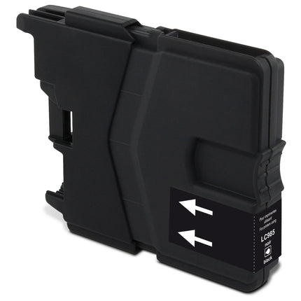 RECYCLECLUB Cartridge LC985BK - Black - Suitable for Brother image