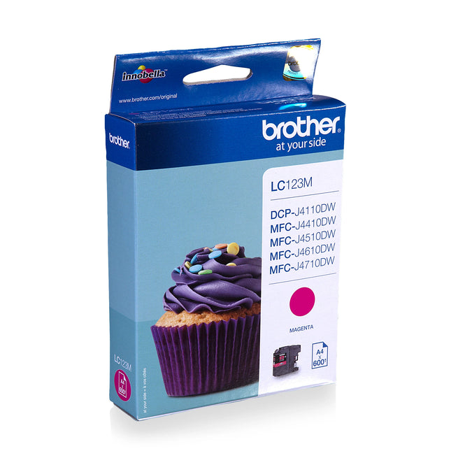 BROTHER Cartridge LC123M - Magenta image