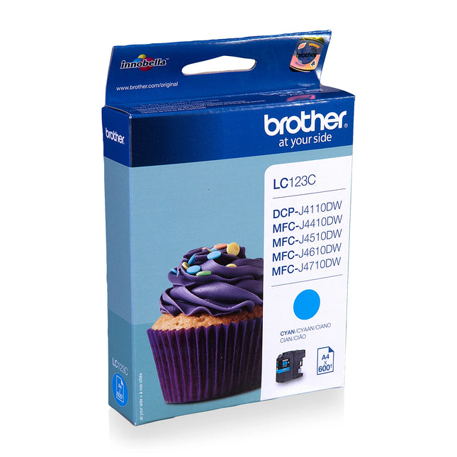 BROTHER Cartridge LC123C - Cyan image