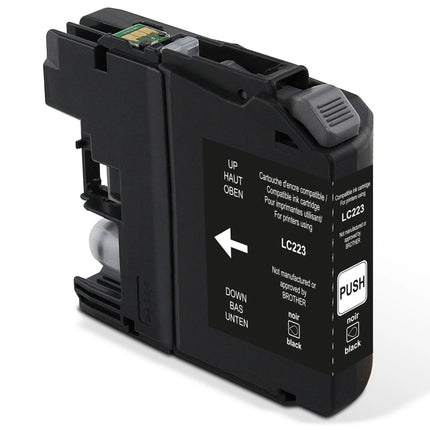 RECYCLECLUB Cartridge LC223BK - Black - Suitable for Brother image