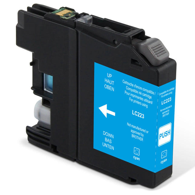 RECYCLECLUB Cartridge LC223M - Cyan - Suitable for Brother image
