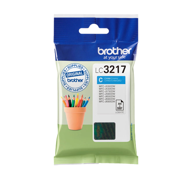 BROTHER Cartridge LC3217C - Cyan image