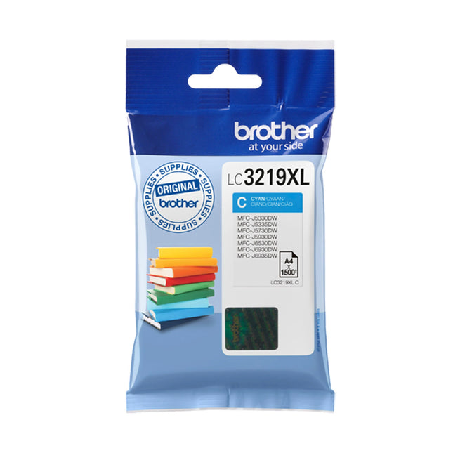 BROTHER XL Cartridge LC3219XL C - Cyan image