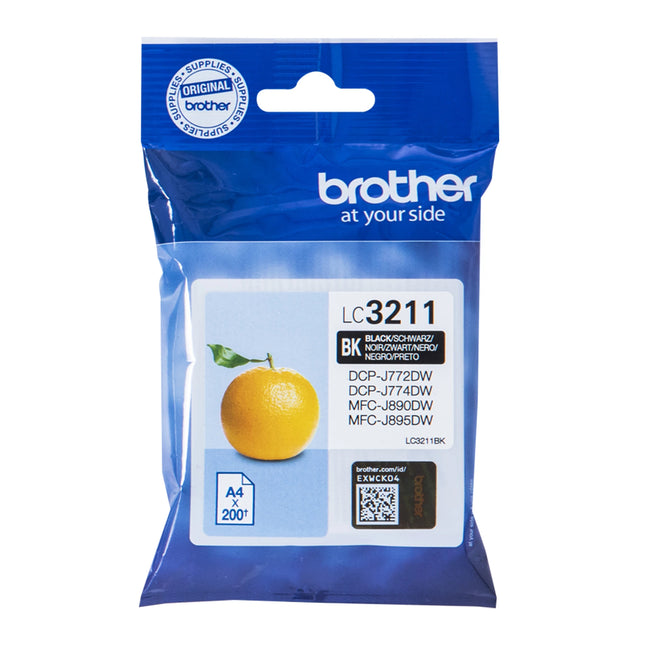 BROTHER Cartridge LC3211BK - Black image
