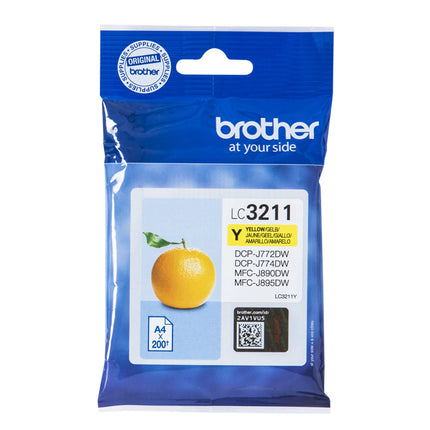 BROTHER Cartridge LC3211Y - Yellow image