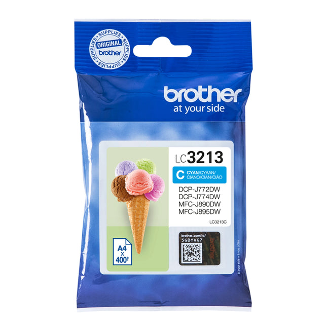 BROTHER Cartridge LC3213C - Cyan image