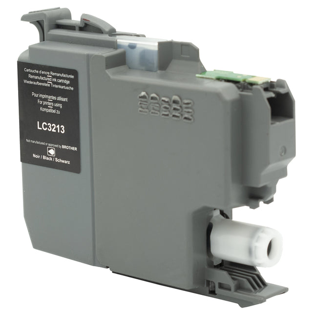 RECYCLECLUB Cartridge LC3213BK - Black - Suitable for Brother image