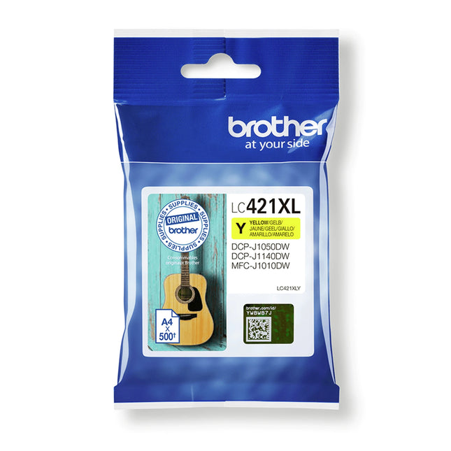 BROTHER Cartridge LC421XL Y - Yellow image