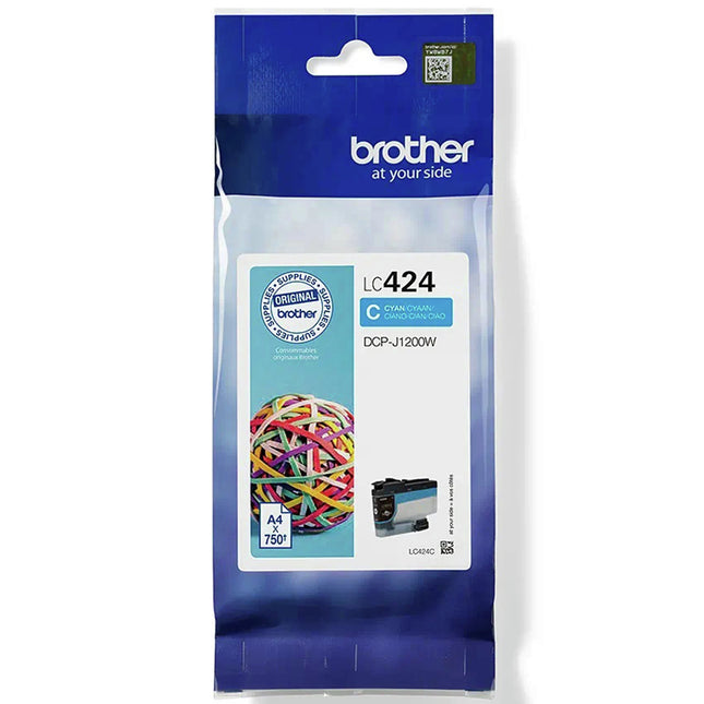BROTHER Cartridge LC424C - Cyan image