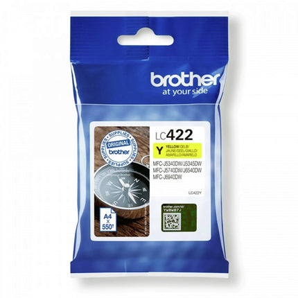 BROTHER Cartridge LC422Y - Yellow image