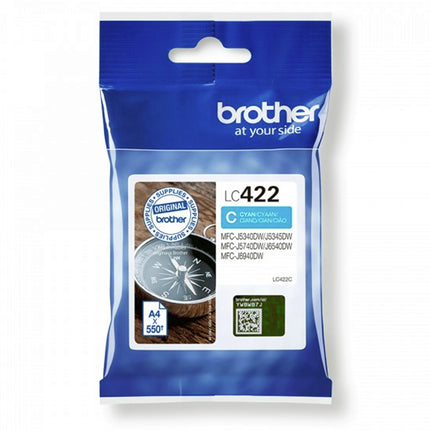 BROTHER Cartridge LC422C - Cyan image