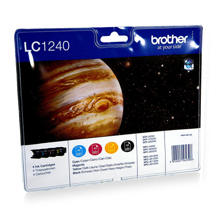 BROTHER Cartridge LC1240 - Multipack - Black + Cyan + Magenta + Yellow image