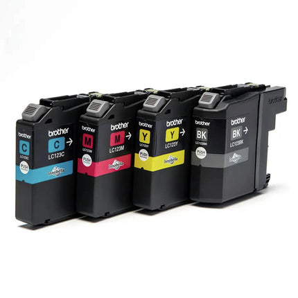 BROTHER Cartridge LC123 - Multipack - Black + Cyan + Magenta + Yellow image