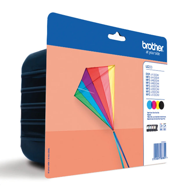 BROTHER Cartridge LC223 - Multipack - Black + Cyan + Magenta + Yellow image