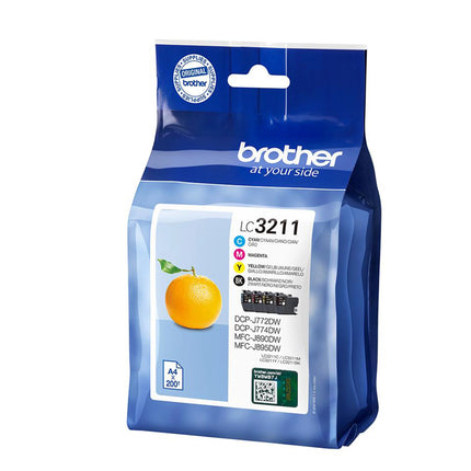 BROTHER Cartridge LC3211 - Multipack - Black + Cyan + Magenta + Yellow image