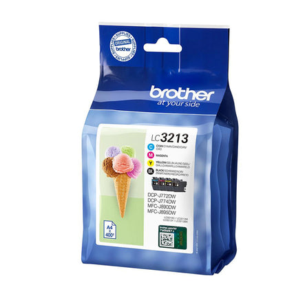 BROTHER Cartridge LC3213 - Multipack - Black + Cyan + Magenta + Yellow image