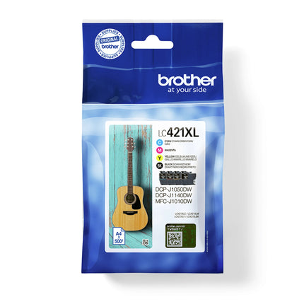 BROTHER Cartridge LC421XL - Multipack - Black + Cyan + Magenta + Yellow image
