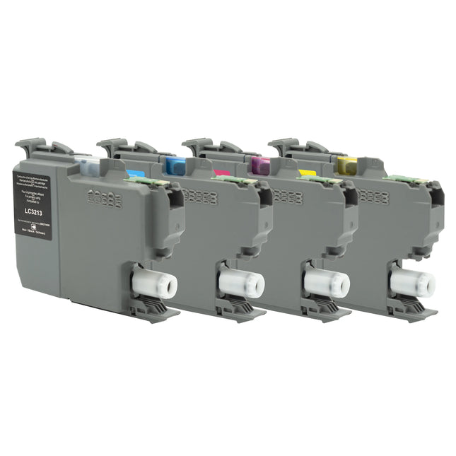 RECYCLECLUB XL Cartridge LC3213 - Multipack - Black + Cyan + Magenta + Yellow - Suitable for Brother image
